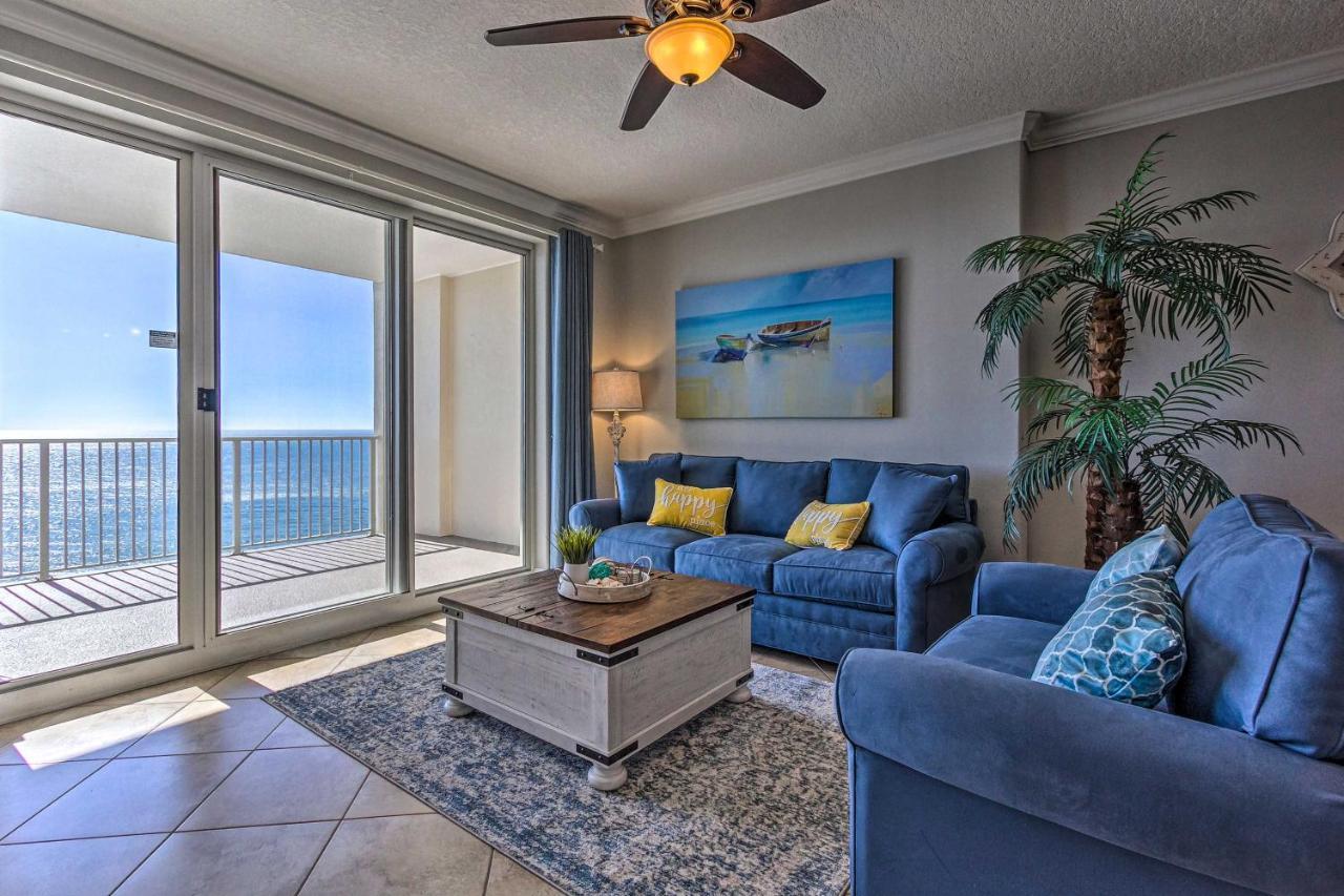 Beachfront Pcb Condo With Ocean Views And Pool Access! 巴拿马城 外观 照片