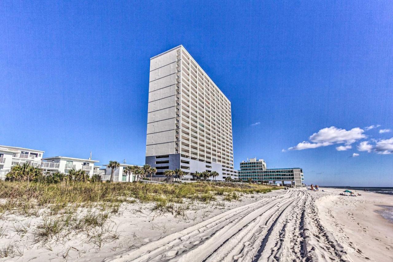 Beachfront Pcb Condo With Ocean Views And Pool Access! 巴拿马城 外观 照片