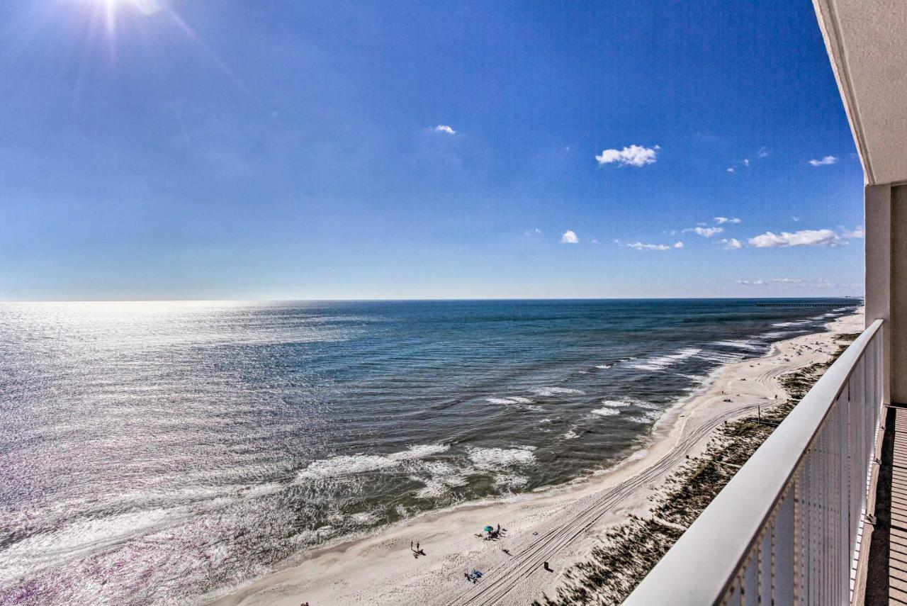 Beachfront Pcb Condo With Ocean Views And Pool Access! 巴拿马城 外观 照片