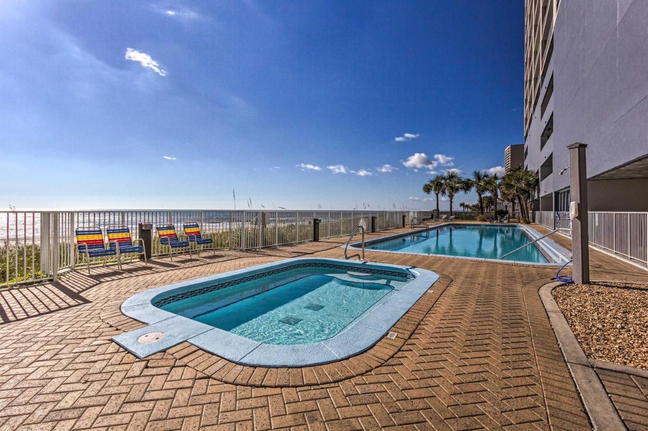 Beachfront Pcb Condo With Ocean Views And Pool Access! 巴拿马城 外观 照片