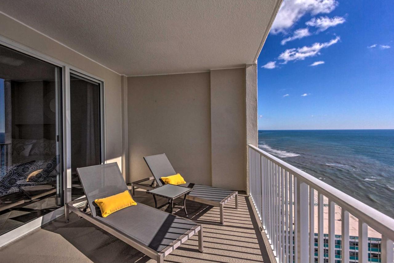 Beachfront Pcb Condo With Ocean Views And Pool Access! 巴拿马城 外观 照片