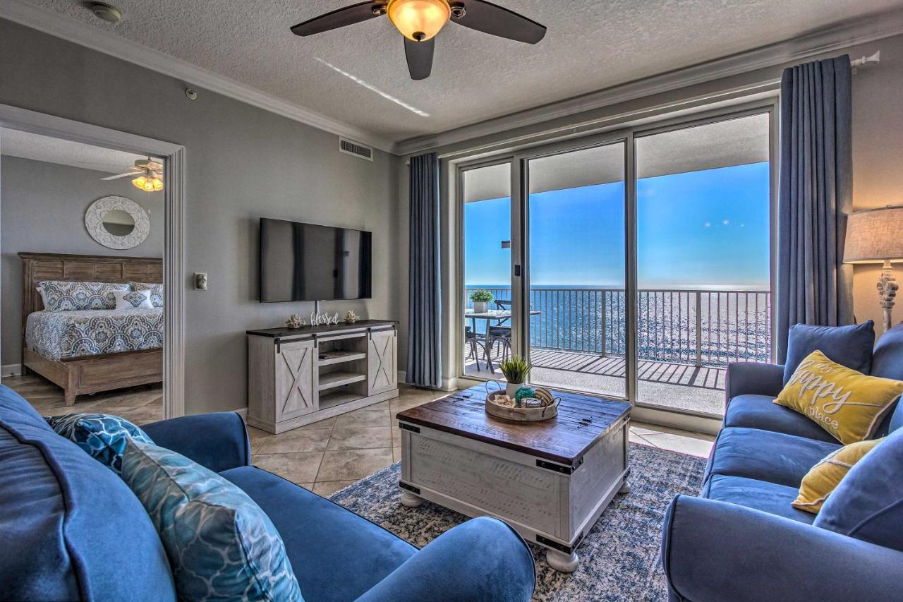 Beachfront Pcb Condo With Ocean Views And Pool Access! 巴拿马城 外观 照片