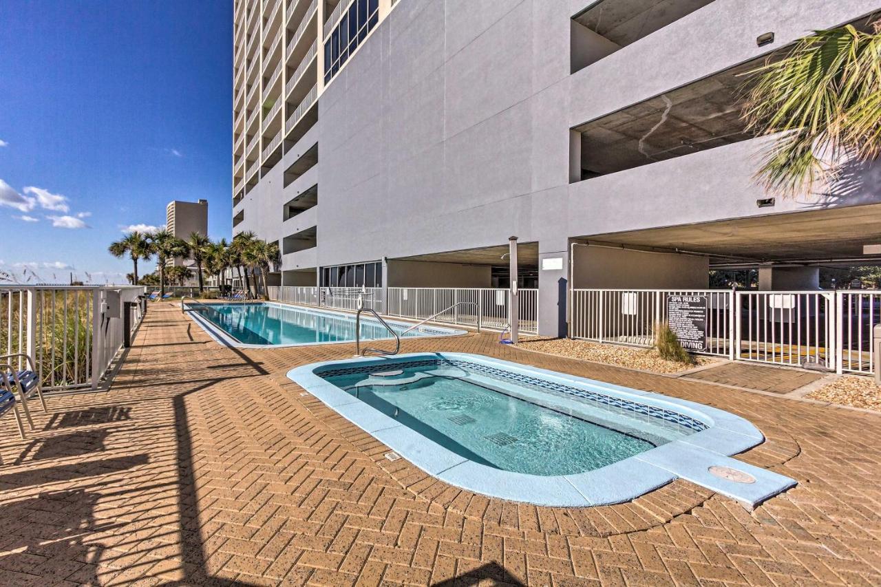 Beachfront Pcb Condo With Ocean Views And Pool Access! 巴拿马城 外观 照片