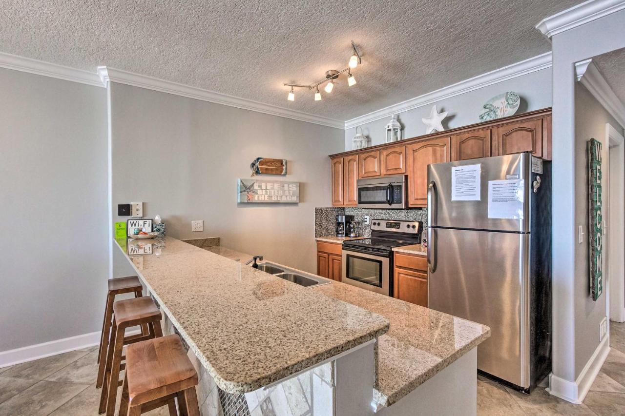Beachfront Pcb Condo With Ocean Views And Pool Access! 巴拿马城 外观 照片